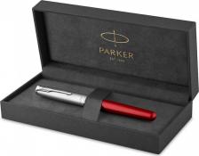 Ручка Parker Ручка роллер Sonnet T546 (2146770) Red CT F черные чернила подар.кор