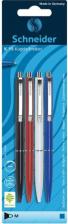 Ручка Schneider Набор шариковых ручек K15, 0.5 мм (73080), 4 шт