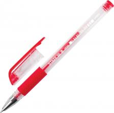 Ручка гелевая 0.35 мм (12 шт) Staff Гелевая ручка "EVERYDAY" обеспечивает комфотное и качественное письмо.Имеет круглый прозрачный корпус с резиновым держателем. Детали ручки выполнены