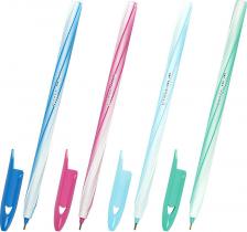 Ручка Staff Ручка шариковая "Candy pastel", синяя, выгодный комплект 12 штук, узел 0,6 мм, линия 0,3 мм