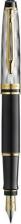 Ручка Waterman Ручка перьевая Reflections of Paris Expert DeLuxe Black GT коробка подарочная [2200840]