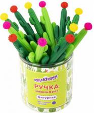 Ручка Юнландия Ручка фигурная шариковая Кактус
