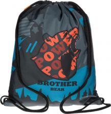Рюкзак №1 School Мешок для сменной обуви Brother bear 330х420 мм с 1 отделением разноцветный