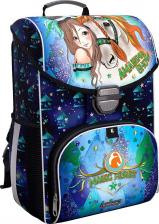 Рюкзак Erich Krause Ранец школьный на замке, 37 х 25 х 14 см, ErgoLine 15L, Magic Lunapark 56761