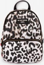 Рюкзак Gulliver Рюкзак для девочки мягкой формы из плащовки леопардовый (One size)