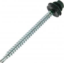 Саморез/шуруп Daxmer Кровельный саморез 4,8х70 RAL6005 (100 шт.)