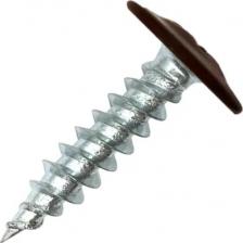 Саморез/шуруп Daxmer Острый саморез ПШ 4,2x19 RAL 8017 1000 шт