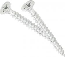 Саморез/шуруп Гвозdeck Универсальный саморез по дереву изготовлен из углеродистой стали с антикоррозионным цинковым покрытием, имеет потайную головку с крестообразным 4610171628246