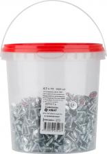 Саморез/шуруп Хват Саморезы для листовых пластин 22713-7В, остроконечные 4,2 х 13 мм