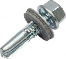 Саморез/шуруп Креп-Комп Кровельный саморез с увеличенным сверлом Kn 6,3х25, 25 шт. скд6325мф