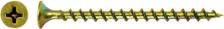 Саморез/шуруп Креп-Комп Саморез жёлтый цинк PH-2, по дереву 3,8х64 4000шт ждп6438