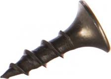 Саморез/шуруп Метизный двор Оксидированный саморез по дереву для ГКЛ Саморез по дереву для ГКЛ 3,5х16, крупная резьба, оксидированный уп. 1 кг 4690441020338