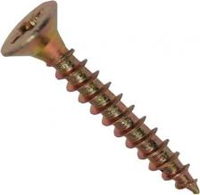 Саморез/шуруп Метизный двор Универсальный потайной шуруп Потайной универсальный шуруп 3,5x30, желтый, 1000 шт. 4607159063175