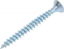 Саморез/шуруп Метизный двор Универсальный потайной шуруп Потайной универсальный шуруп 5,0x50, белый, 10 шт. 4690441019264