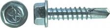Саморез/шуруп Starfix Оцинкованный саморез для фасадных систем 5,5x25 мм, DIN 7504-K, 150 шт