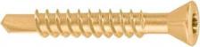 Саморез/шуруп Starfix Оцинкованный шуруп для полов и паркета Шуруп для полов и паркета 3,2x50 мм, желтый цинк,, TORX 10, 25 шт. SMZ1-19818-25