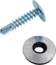 Саморез/шуруп Starfix Применяется для надежного и герметичного крепления поликарбоната к металлическому основанию. Материал шайбы EPDM сохраняет эластичность при прижиме