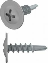 Саморез/шуруп Starfix Саморез SMZ1-87305-50, 4.2х19 мм с прессшайбой, цинк, со сверлом, RAL 7004