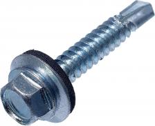 Саморез/шуруп Стройметиз Кровельные саморезы применяются для крепления материалов на крышах домов к деревянной обрешетке и к металлическим конструкциям. Резинометаллическая 4670017937932