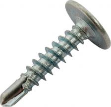 Саморез/шуруп vipкрепеж Саморез прессшайба сверло Саморез с прессшайбой сверло 4,2х19 15 шт 10506 VIP