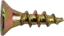 Саморез/шуруп vipкрепеж Шуруп жёлтый цинк 419 шт 31314 VIP