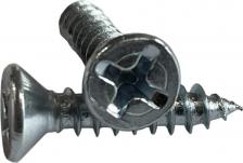 Саморез/шуруп ZAMETAL Оцинкованный саморез 3,5х25 DIN7982 1000 шт