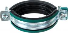 Сантехнический хомут Walraven Оцинкованный хомут KSB2 с epdm, M8/10, 60-64 мм 3396064