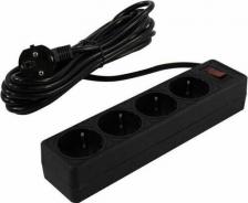 Сетевой фильтр 5bites Сетевой фильтр GARDA SP4B-550, 4-розетки, 5 м, черный