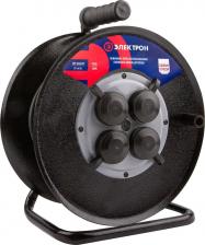 Сетевой фильтр Атлант Удлинитель морозостойкий КГ Электрон 2х1, 5 50м на металлической катушке IP44 EL70247