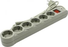 Сетевой фильтр Defender Сетевые фильтры Сетевой фильтр DFS 601 1,8 м, 6 розеток (99406)