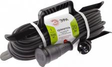 Сетевой фильтр Эра UFx-1e-3x1,5-20m-IP44(KG) Удлинитель силовой UFx-1e-3x1,5-20m-IP44(KG) на рамке с заземлением 1 розетка 20 м КГ 3х1,5мм2, цена за 1 шт