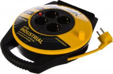 Сетевой фильтр ИЭК WKP14-10-04-10 Катушка УК10 с т/з 4 места 2 Р + P Е /10м 3х1,0 мм2 "Industrial"