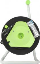 Сетевой фильтр Intro Удлинитель силовой на пластиковой катушке RP1400-2x1 без заземления, 1 розетка, ПВС 2х1мм2, 40м. Мощность 10А/2200Вт. Используется для работы