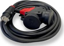 Сетевой фильтр iTOK Удлинитель силовой i-CONNECT-PRO-SU-KG-325-3-44-40 тип SU серии iCONNECT PRO с заземлением КГтп-ХЛ 3х2,5 мм 3 гнездa IP44 ГОСТ 40 м