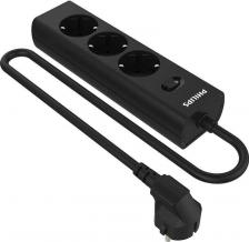 Сетевой фильтр Philips Сетевой фильтр CHP2135BA/51 2м (3 розетки) черный (коробка)