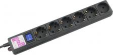 Сетевой фильтр Power Cube Фильтр-удлинитель 6 Sockets 3.0m Black SPG6-B3M