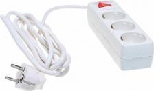 Сетевой фильтр Союз Удлинитель 3х3м с заземл. 10А IP20 2.2кВт с выкл. 481S-7303
