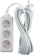 Сетевой фильтр Старт Удлинитель S 3x5, 3 розетки, 5 м, White