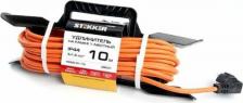 Сетевой фильтр Stekker Удлинитель на рамке 1 гнездо HM05-01-10 US1 39631 3*15 10м