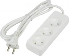 Сетевой фильтр Uniel Удлинители бытовые S-CU3-1,5 WHITE, цена за 1 шт