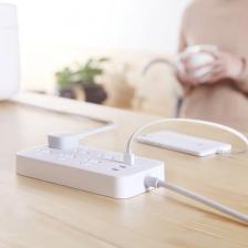 Сетевой фильтр Xiaomi Сетевой фильтр Mi Power Strip, 6 розеток, 1,8 м, White