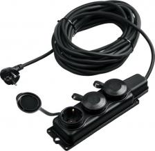 Сетевой фильтр Зубр Силовой удлинитель 10 м, 4000 Вт, 3 гнезда