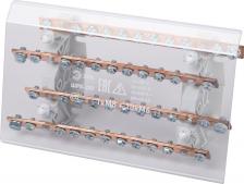 Шинная система Эра Шинные распределительные блоки ШРБ представляют собой набор клеммных зажимов в виде токоведущих шин в компактном корпусе с защитным экраном и 5063079996563