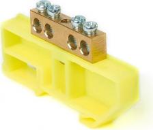 Шинная система HLT Шина нулевая ШНИ применяется в щитовом оборудовании для электрического и механического подсоединения нулевых рабочих (N) проводов. Применение 4630076449951