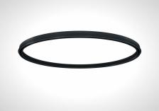 Шинная система iLedex Радиусный встраиваемый магнитный шинопровод VISION48/22 R 4822-1200-BK