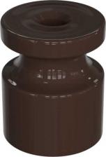 Шинная система iTOK Пластиковый изолятор универсальный для наружного монтажа витого провода Универсальный пластиковый изолятор Ретро 20x24 мм, для наружного монтажа