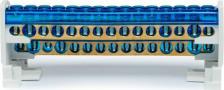 Шинная система Rexant Шина на DIN-рейку в корпусе кросс-модуль 2x15 11-2302-15
