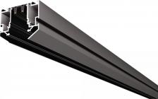 Шинная система ST Luce Шинопровод однофазный под натяжной потолок 220V черный 1 м. Skyline 220 ST046.419.02