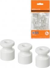 Шинная система TDM Electric Изолятор пластиковый белый (10 шт), цена за 1 упак