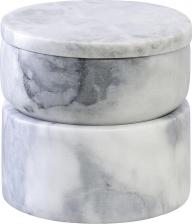 Шкатулка Bergenson Bjorn Шкатулка для украшений Marm, ?10,5х11,8 см, белый мрамор